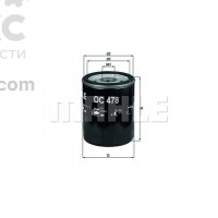 Фильтр масляный Mahle MH OC478 Toyota FJ Cruiser Land Cruiser