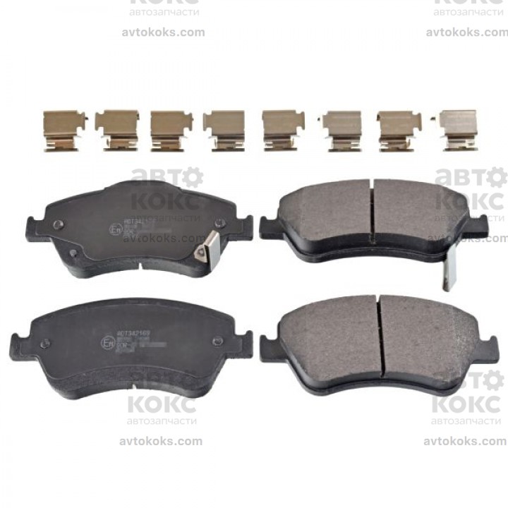 Тормозные колодки передние BLUE PRINT ADT342169 TOYOTA AURIS COROLLA