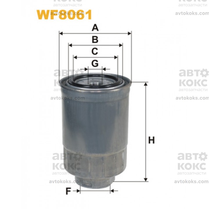 Фильтр топливный WIX WF8061 Toyota Avensis Camry Corolla Fortuner