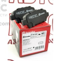 Brembo P54034 задние тормозные колодки Mitsubishi Lancer Outlander 1.3-3.6