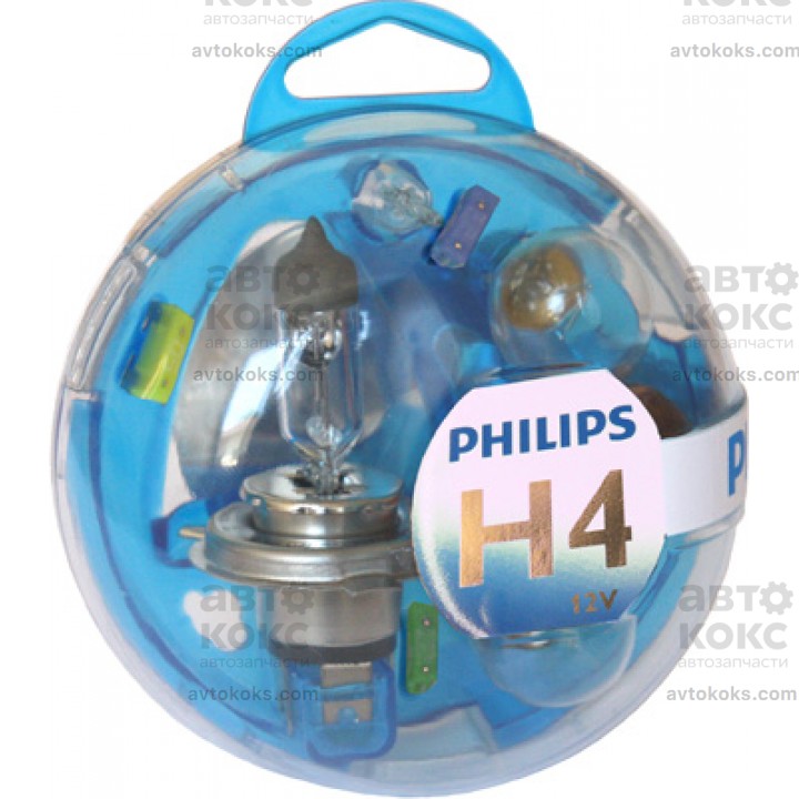 Комплект автоламп галогенових PHILIPS PS 55718EBKM H4