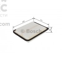 Фильтр воздушный BOSCH F 026 400 114 Toyota RAV4 Avensis Corolla