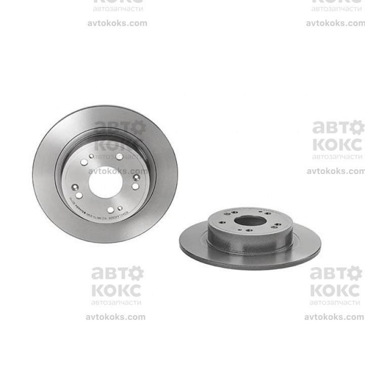 Тормозной диск задний Brembo 08.B271.11 Honda Accord
