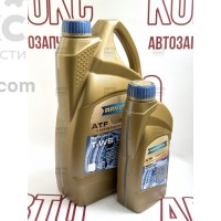 Синтетическое трансмиссионное масло Ravenol ATF T-WS Lifetime 4L.