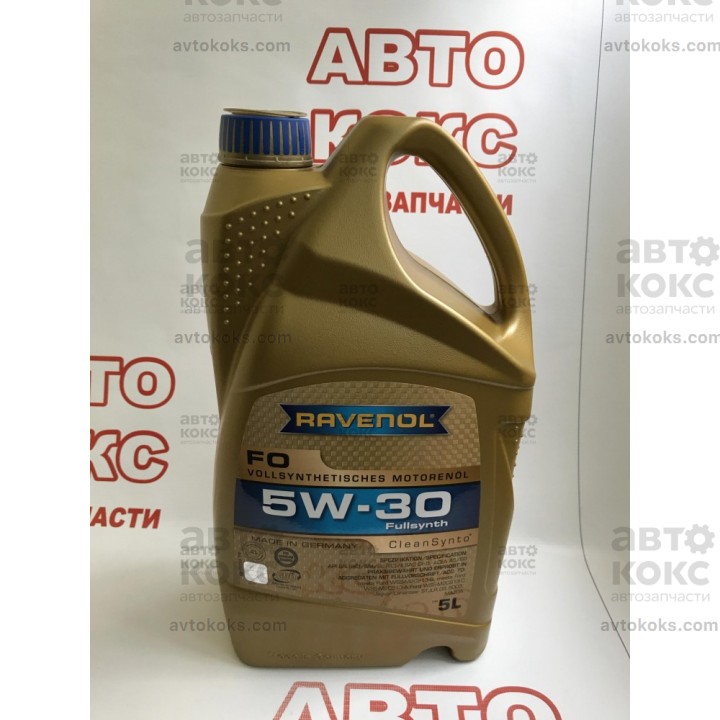 Моторное масло синтетическое Ravenol 5W30 FO 5L