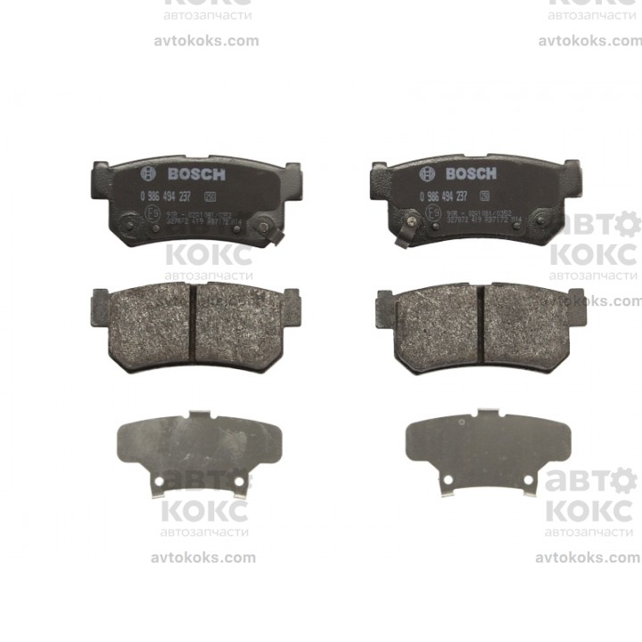 Тормозные колодки задние BOSCH 0986494237 SSANGYONG ACTYON KYRON REXTON