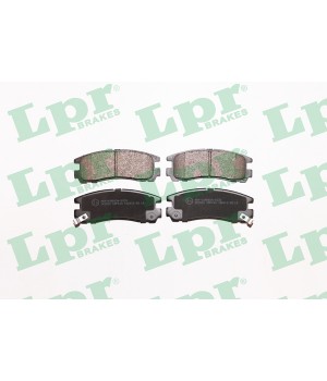 LPR 05P043 Тормозные колодки задние Mitsubishi Galant L400 Space Wagon