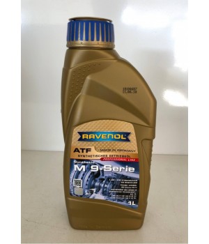 Синтетическая трансмиссионная жидкость Ravenol ATF M 9-SERIE 1L