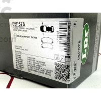 LPR 05P578 Тормозные колодки передние Mitsubishi Galant L200 L400 Lancer