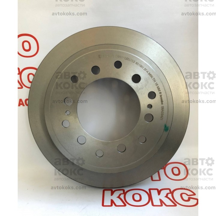 Тормозной диск задний Brembo 09.A334.21 Toyota FJ Cruiser Land Cruiser Prado 