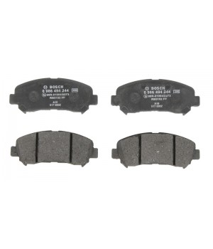 Тормозные колодки передние BOSCH 0 986 494 244 Nissan Qashqai X-Trail