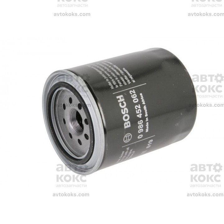 Фильтр масляный BOSCH 0 986 452 062 Toyota Avensis Corolla Hiace