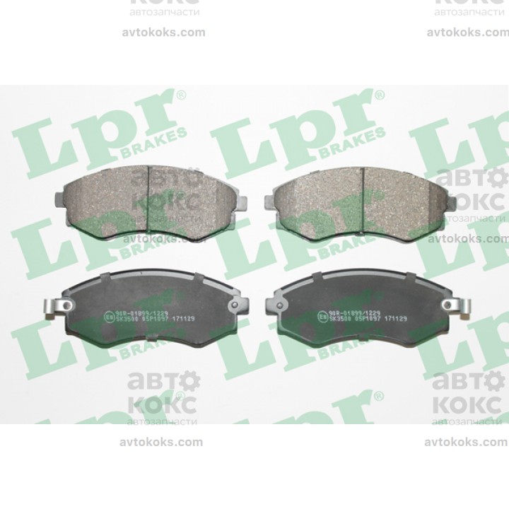 Тормозные колодки передние LPR 05P1097 Hyundai Coupe Elantra Sonata