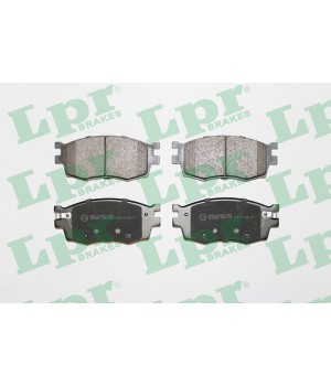 Тормозные колодки передние LPR 05P1345 Hyundai Accent KIA Rio