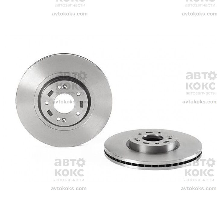 Тормозной диск передний Brembo 09.B614.10 Hyundai KIA