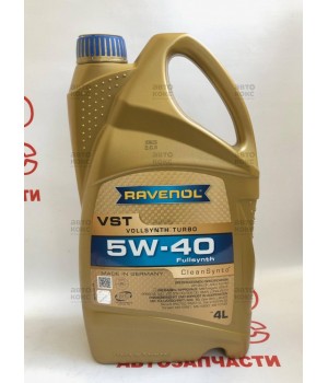 Ravenol VST 5W40 Масло моторное синтетическое 4L