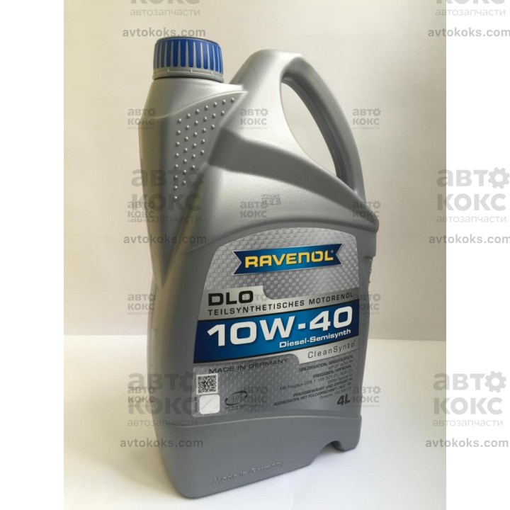 Масло моторное полусинтетическое Ravenol 10W40 DLO 4L