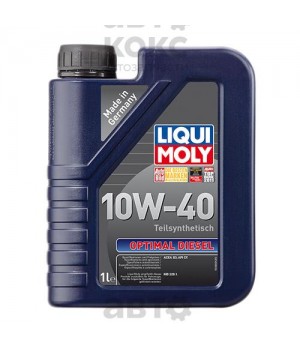Моторное масло полусинтетическое LIQUI MOLY LQ 3933 OPTIMAL DIESEL SAE 10W-40 1L