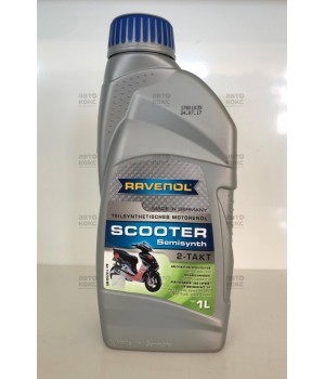Моторное масло полусинтетическое Ravenol Scooter 2 Takt 1L