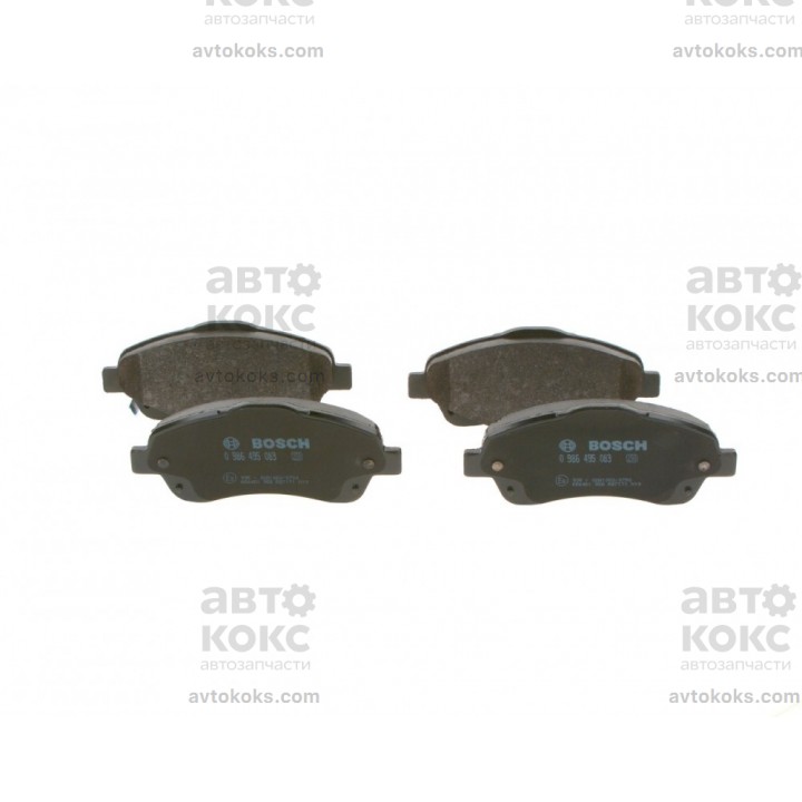 Тормозные колодки передние Bosch 0 986 495 083 Toyota Avensis Corolla 