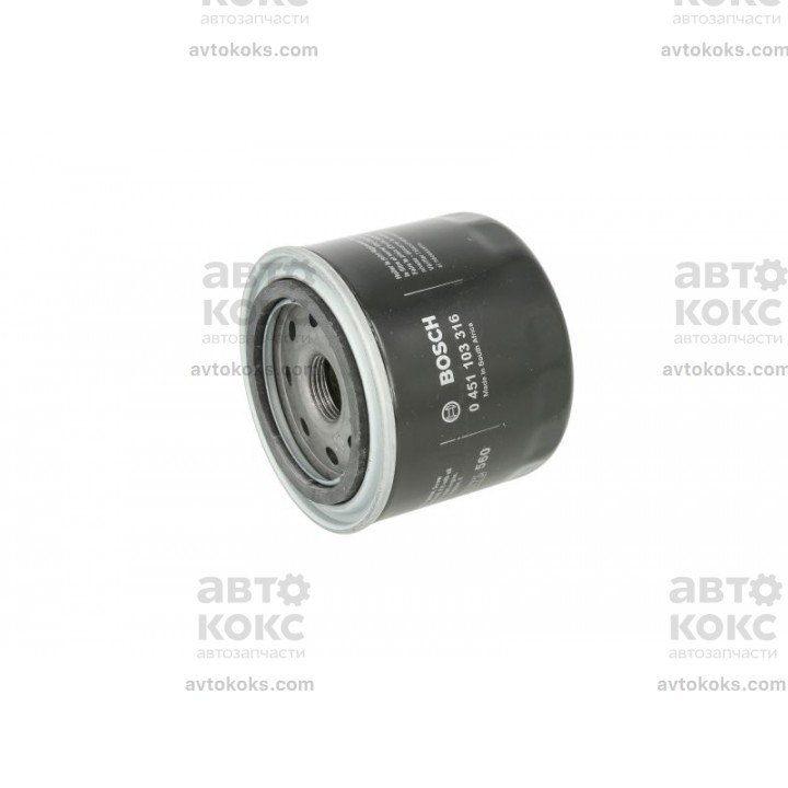 Bosch 0451103316 Масляный фильтр KIA CEED Carens Carnival Cerato Soul Rio Hyundai Accent Elantra Santa Fe