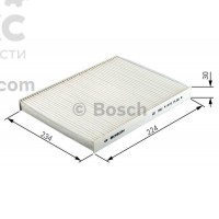 Фильтр салона BOSCH 1 987 432 166 Honda Accord Civic CR-V