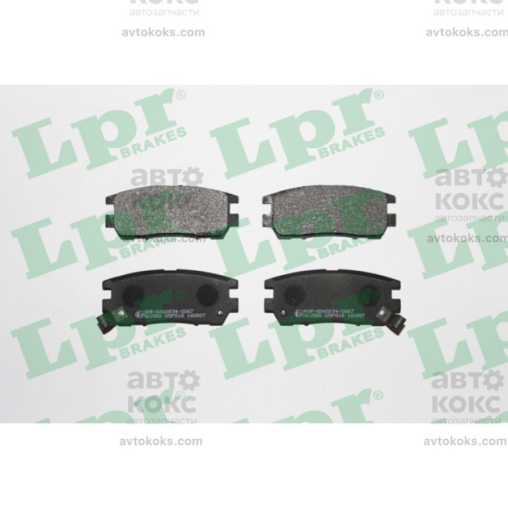 LPR 05P518 Тормозные колодки задние Mitsubishi Galant Pajero L400 2.0-3.8