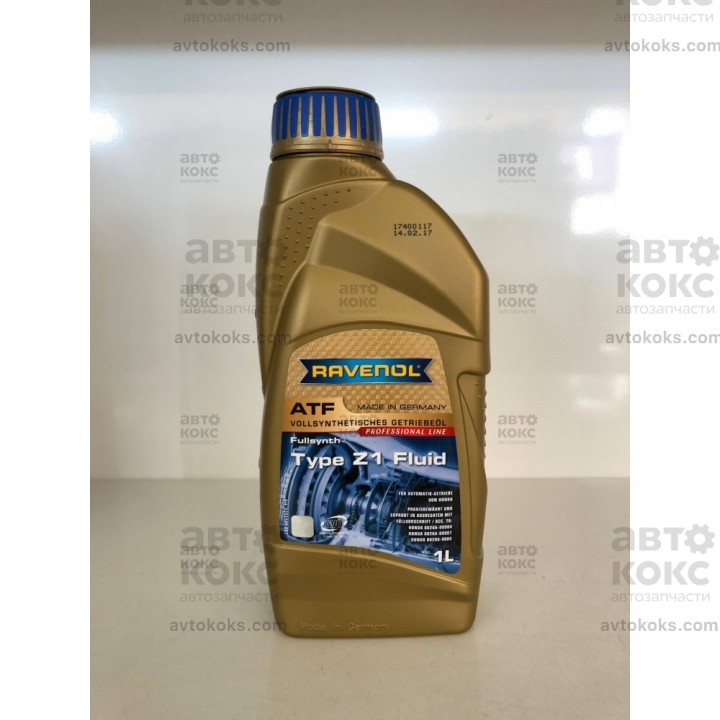 Синтетическая трансмиссионная жидкость Ravenol ATF Type Z1 Fluid 1L