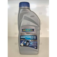 Моторное масло полусинтетическое Ravenol Motobike 10W40 4 Takt 1L