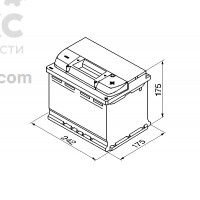 Аккумулятор BOSCH BO 0092S50040 61А 