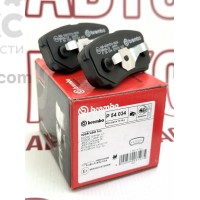 Brembo P54034 задние тормозные колодки Mitsubishi Lancer Outlander 1.3-3.6