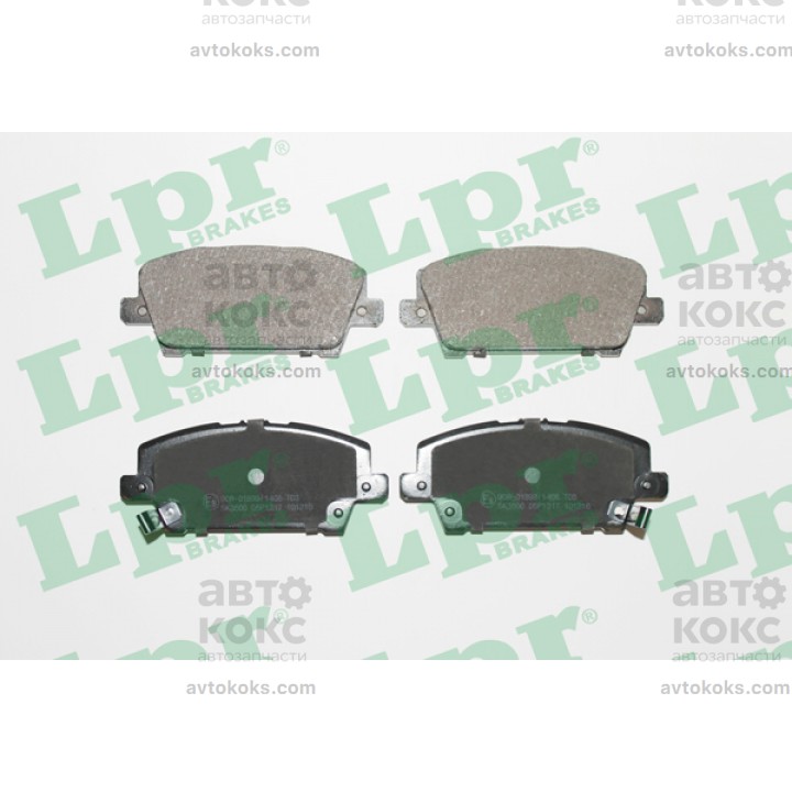 Тормозные колодки передние LPR 05P1317 Honda Civic