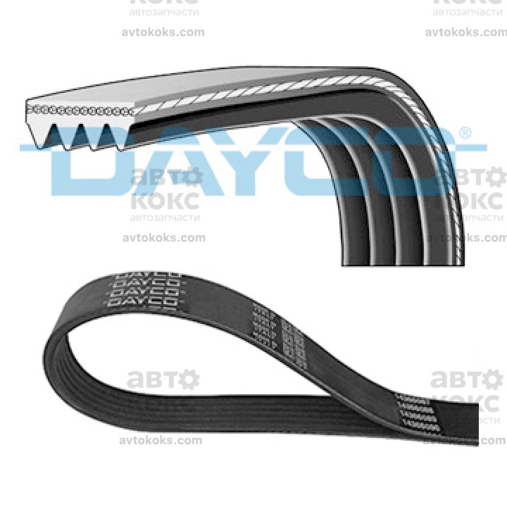 Dayco 4PK975 Ремень поликлиновый KIA Rio Hyundai H-1 H100 Lantra Sonata