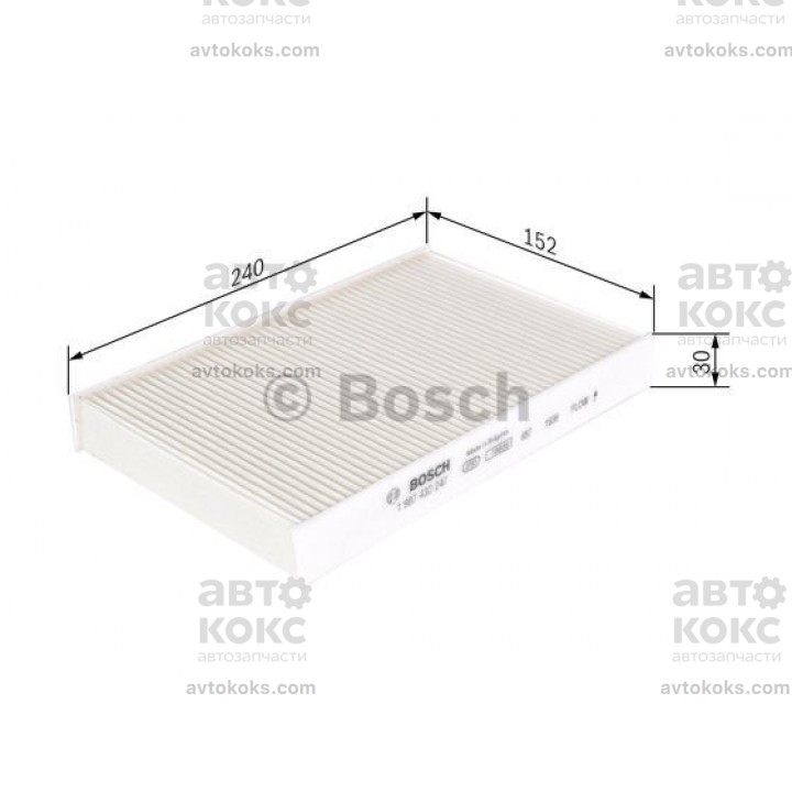 Фильтр салона BOSCH 1 987 432 247 Nissan Juke