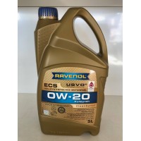 Масло моторное синтетическое Ravenol ECS SAE 0W-20 5L
