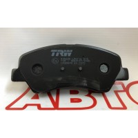 TRW GDB3548 передние тормозные колодки KIA Rio Hyundai Accent 1.0-1.6D