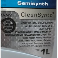 Полусинтетическое моторное масло Ravenol TSJ 10W30 1L