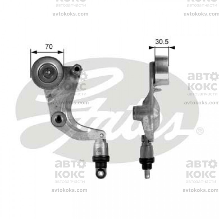 Натяжитель ремня Gates GT T39077 Honda Accord Civic CR-V