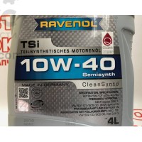 Полусинтетическое моторное масло Ravenol 10W40 TSI 4л