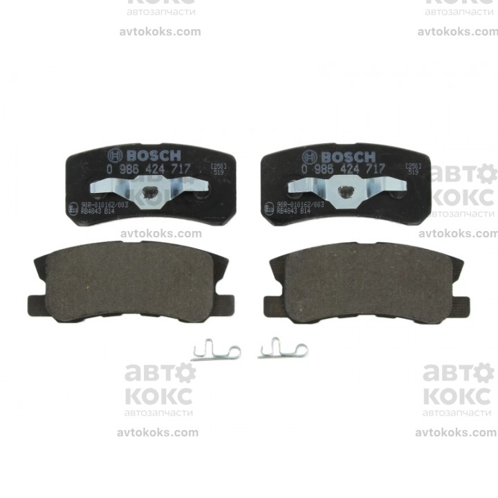 BOSCH 0986424717 задние тормозные колодки Mitsubishi Pajero ASX Lancer Outlander Grandis 1.6-3.8