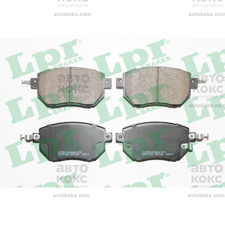 Тормозные колодки передние LPR 05P1342 Nissan Maxima