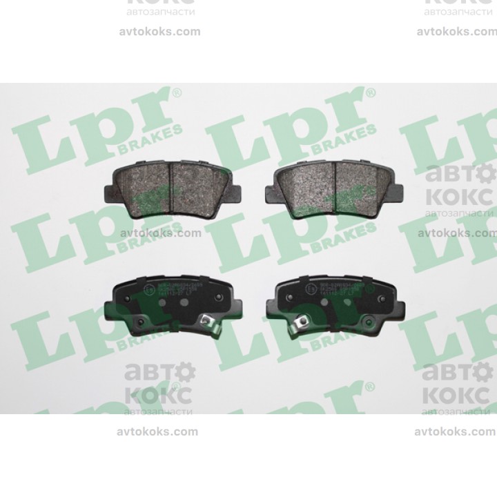LPR 05P1558 задние тормозные колодки KIA Opirus Soul Hyundai Sonata Ssangyong Korando