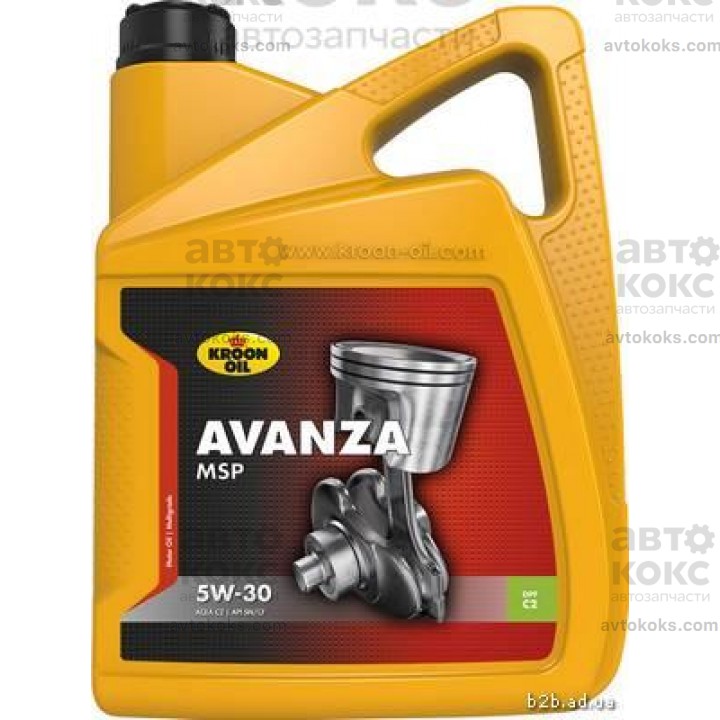 Масло синтетическое KROON OIL KL 33496 AVANZA MSP 5W30 5L