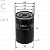 Фильтр масляный BOSCH 0 986 452 060 Nissan Micra Note Primera