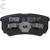 TRW GDB3341 Тормозные колодки задние Mitsubishi Lancer Outlander 1.3-3.6