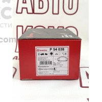  Brembo P54038 Тормозные колодки передние Mitsubishi L200 Pajero Sport  2.2D-3.5 11.05-