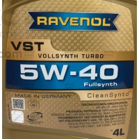 Ravenol VST 5W40 Масло моторное синтетическое 4L