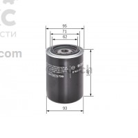 Фильтр масляный BOSCH 0 986 452 001 Toyota Hiace Hilux