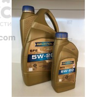 Масло моторное синтетическое Ravenol SFE 5W20 1L