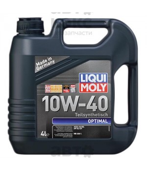 Моторное масло полусинтетическое LIQUI MOLY LQ 3930 OPTIMAL SAE 10W-40 4L